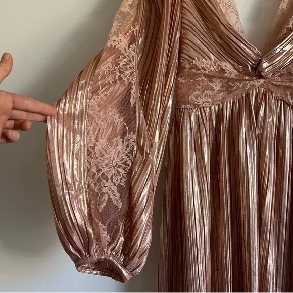Sabina Musayev Laurel Dress in Rose Gold - Picture 8 of 16